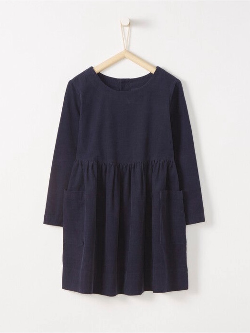 Hanna Andersson Navy Corduroy Pocket Dress